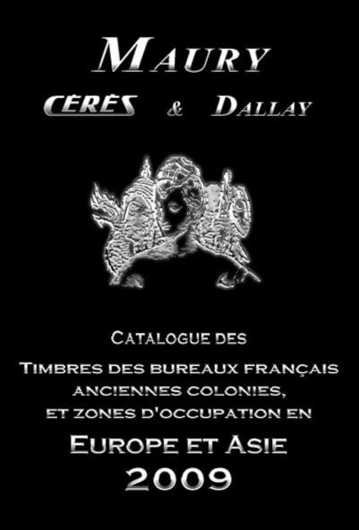 Couverture du livre « CATALOGUE TIMBRES EUROPE ASIE 2009 », librairie Les Contes Infusés à Corte