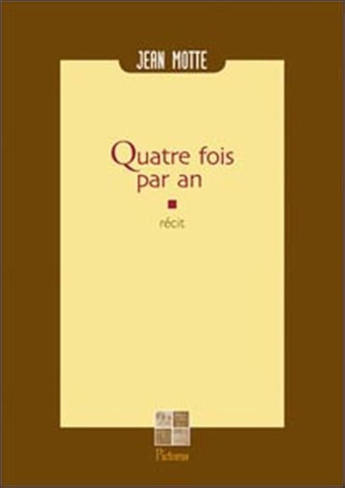 Couverture du livre « QUATRE FOIS PAR AN », librairie Les Contes Infusés à Corte