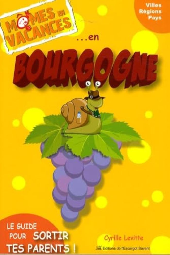 Couverture du livre « MOMES EN VACANCES...EN BOURGOGNE » de Cyrille Levitte, librairie Les Contes Infusés à Corte