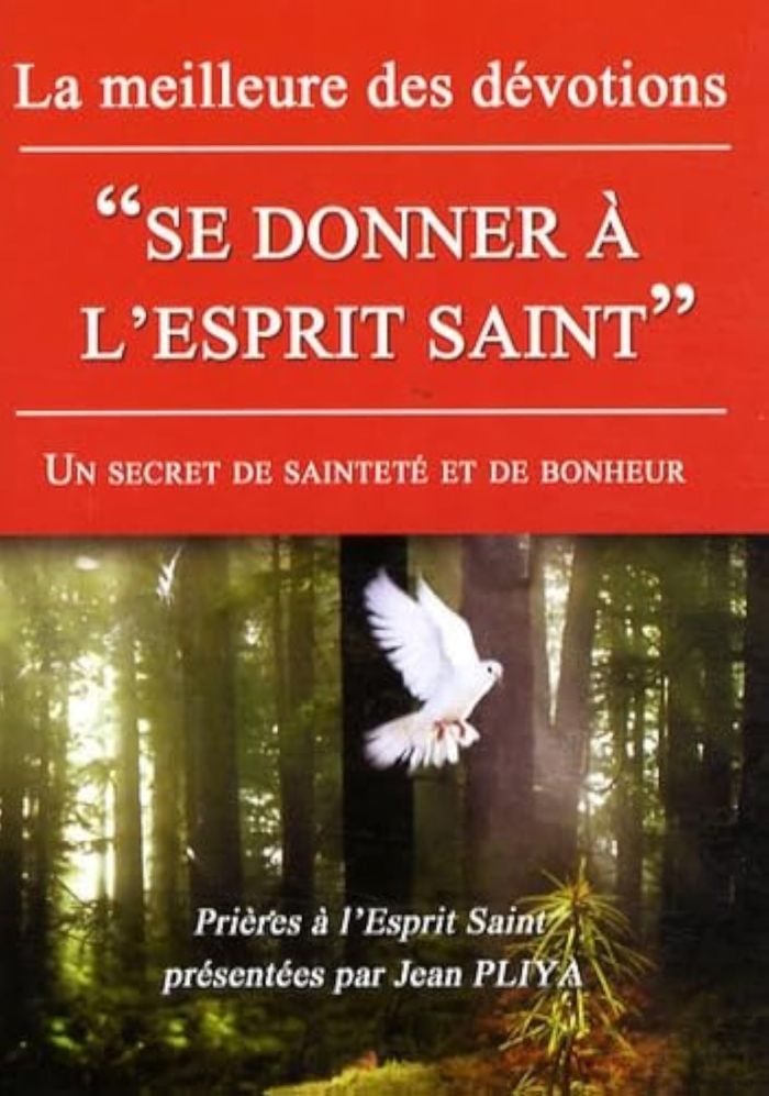Couverture du livre « SE DONNER A L'ESPRIT SAINT » de Jean Pliya, librairie Les Contes Infusés à Corte