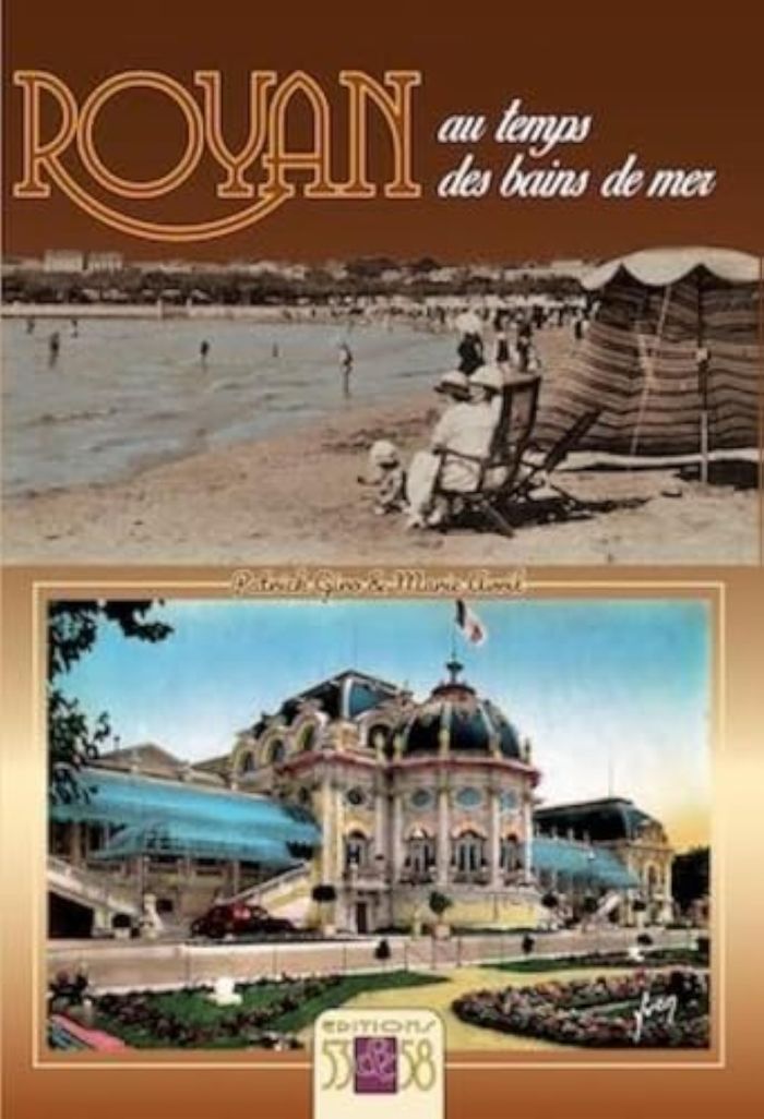 Couverture du livre « ROYAN AU TEMPS DES BAINS DE MER » de Giro/avril, librairie Les Contes Infusés à Corte