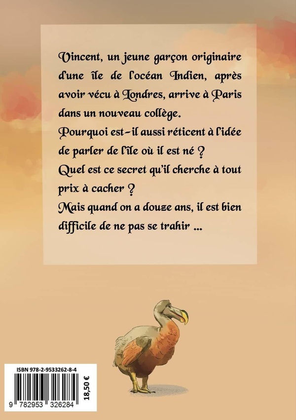 Quatrième de couverture de « Le secret de l'île sous les alizés »