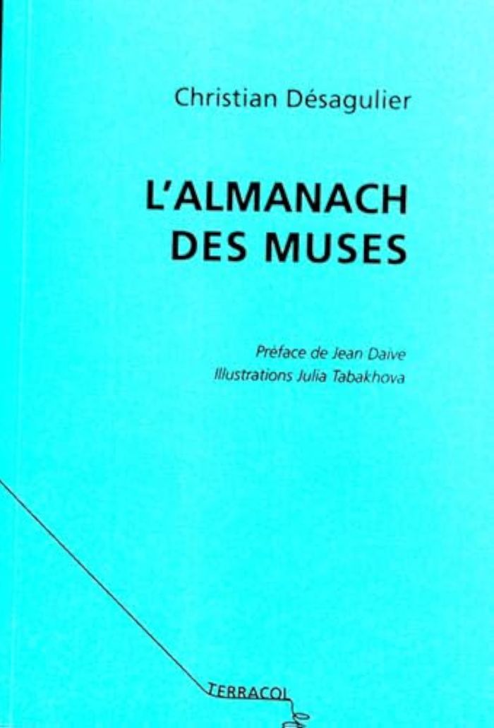 Couverture du livre « L'ALMANACH DES MUSES » de Christian Desagulier, librairie Les Contes Infusés à Corte