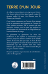 Quatrième de couverture de « Terre d'un jour »