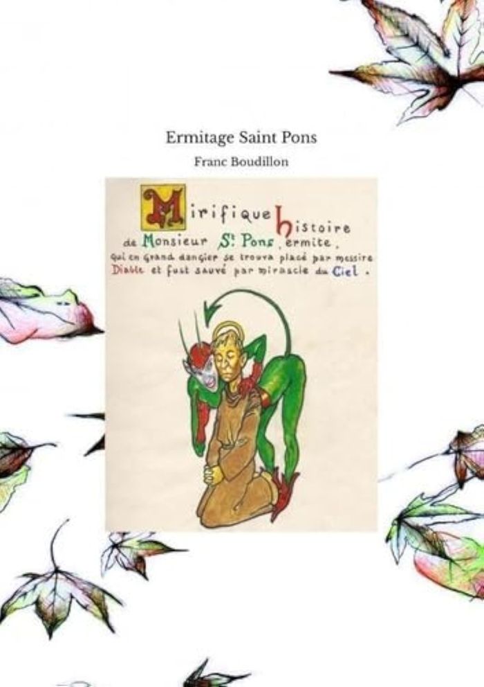 Couverture du livre « Ermitage Saint-Pons » de Francisque Boudillon, librairie Les Contes Infusés à Corte