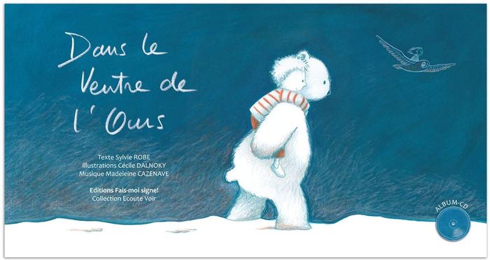 Couverture du livre « DANS LE VENTRE DE L'OURS » de Sylvie Robe, librairie Les Contes Infusés à Corte