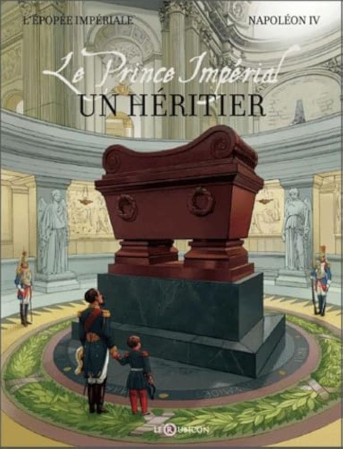Couverture du livre « NAPOLEON IV - LE PRINCE IMPERIAL - UN HERITIER », librairie Les Contes Infusés à Corte