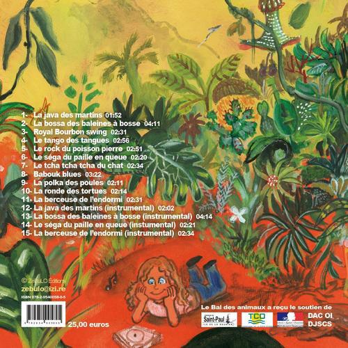 Quatrième de couverture de « LE BAL DES ANIMAUX »