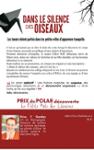 Quatrième de couverture de « Dans le silence des oiseaux »