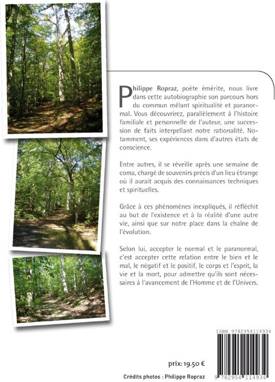 Quatrième de couverture de « CHEMIN DE VIE - ILLUSTRATIONS, COULEUR »