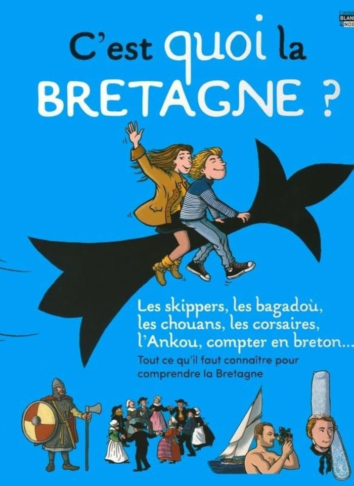 Couverture du livre « C'EST QUOI LA BRETAGNE ? - TOUT CE QU'IL FAUT CONNAITRE POUR COMPRENDRE LA BRETAGNE » de Le Corre Didier, librairie Les Contes Infusés à Corte