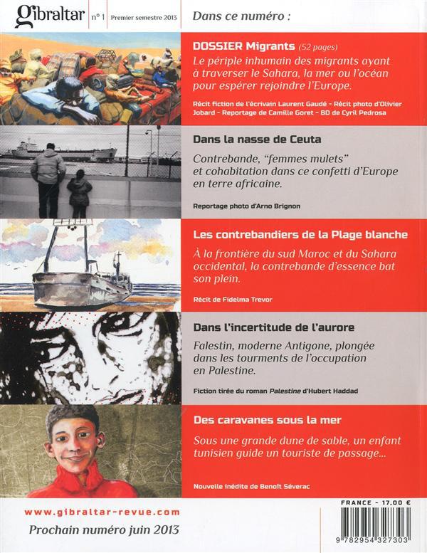 Quatrième de couverture de « REVUE GIBRALTAR N 1 »