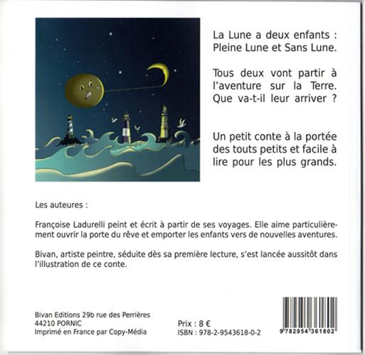Quatrième de couverture de « LES ENFANTS DE LA LUNE »