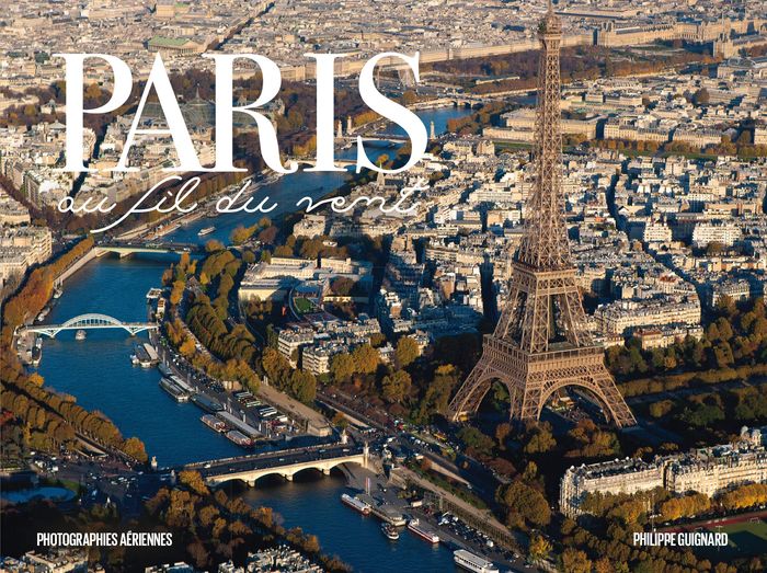 Couverture du livre « PARIS AU FIL DU VENT » de Philippe Guignard, librairie Les Contes Infusés à Corte