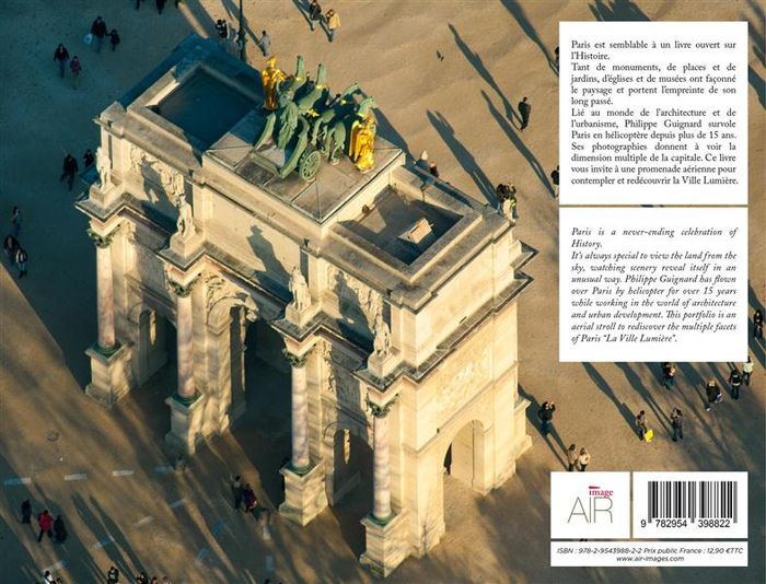 Quatrième de couverture de « PARIS AU FIL DU VENT - V2 »