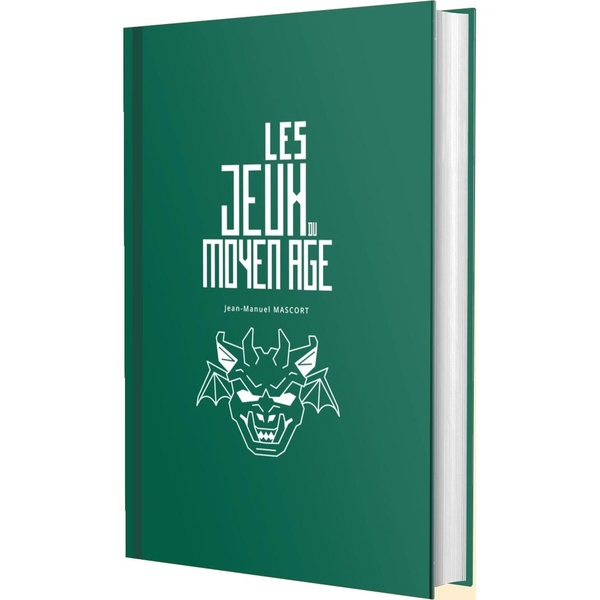Couverture du livre « Les jeux du Moyen âge » de Jean-Manuel Mascort, librairie Les Contes Infusés à Corte