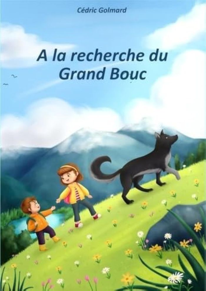Couverture du livre « A la recherche du Grand Bouc » de Cédric Golmard, librairie Les Contes Infusés à Corte