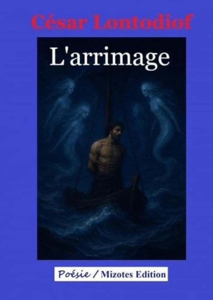 Couverture du livre « L'arrimage » de César Lontodiof, librairie Les Contes Infusés à Corte
