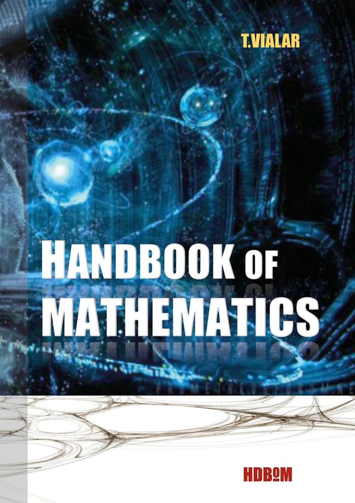 Couverture du livre « HANDBOOK OF MATHEMATICS », librairie Les Contes Infusés à Corte