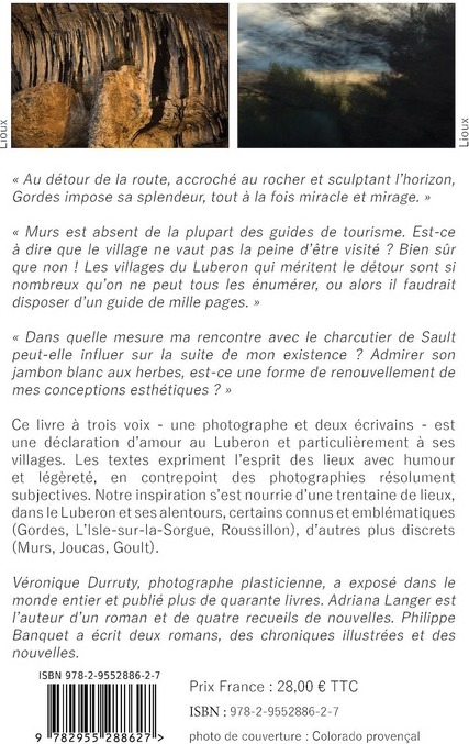 Quatrième de couverture de « Impromptus du Luberon »