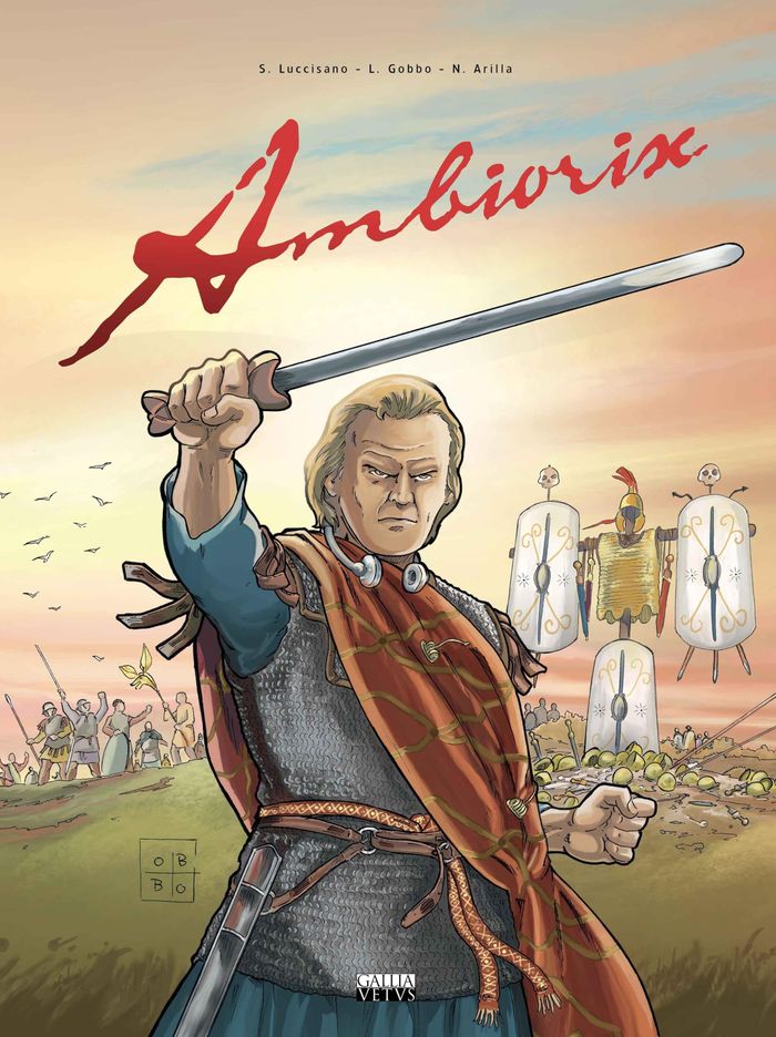 Couverture du livre « Ambiorix », librairie Les Contes Infusés à Corte