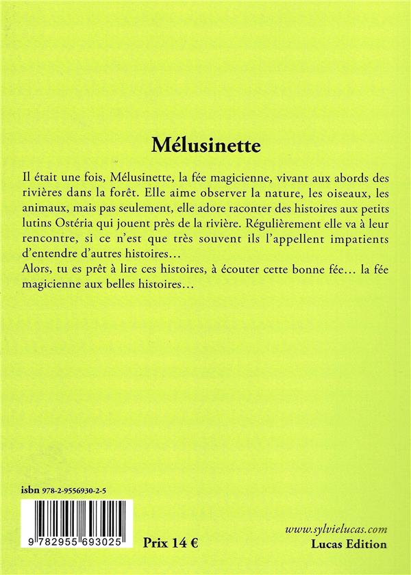 Quatrième de couverture de « MELUSINETTE TOME 1 »