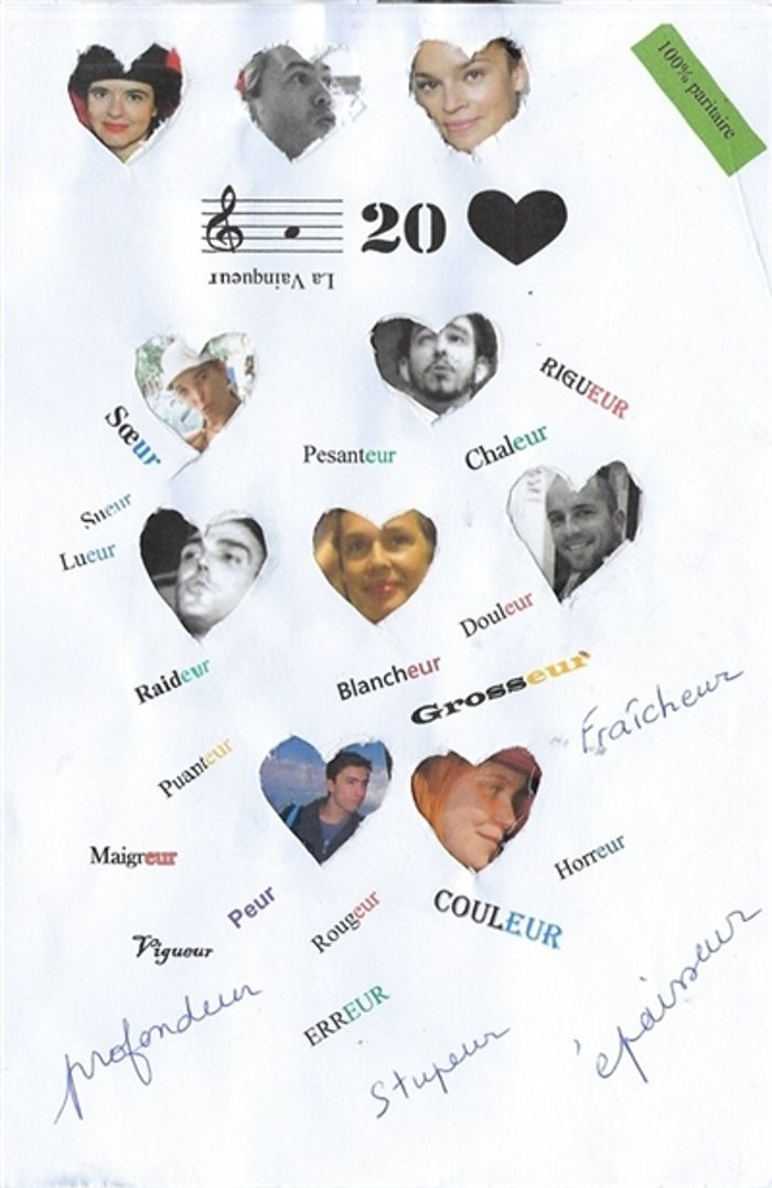 Couverture du livre « La 20coeur » de Nicole Pradalier, librairie Les Contes Infusés à Corte