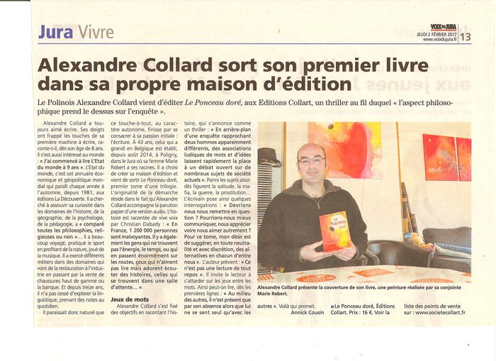 Couverture du livre « LE PONCEAU DORE » de Alexandre Collard, librairie Les Contes Infusés à Corte