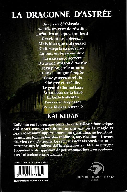 Quatrième de couverture de « DRAGONNE ASTREE T1 »