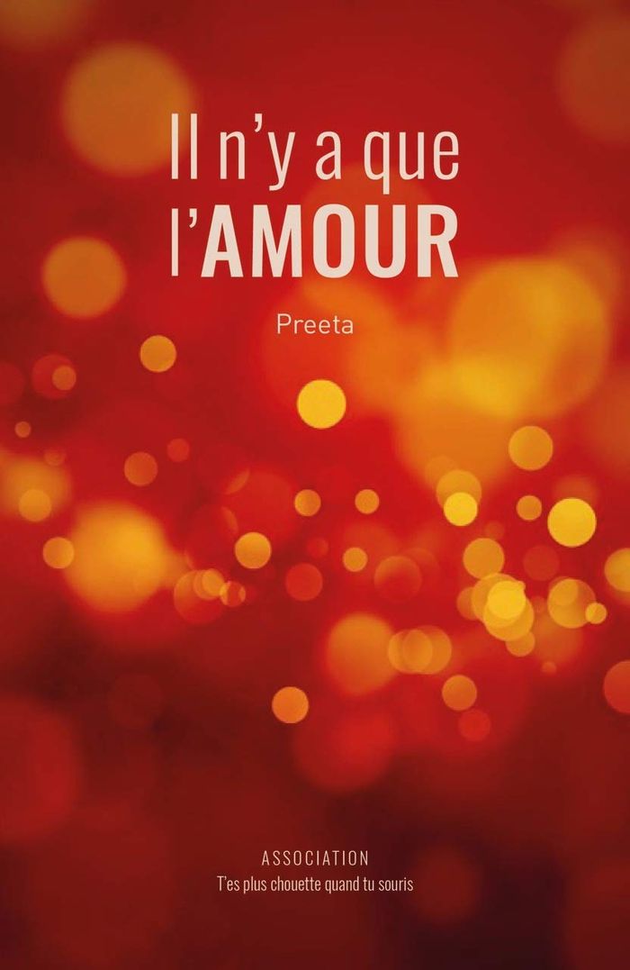 Couverture du livre « IL N'Y A QUE L'AMOUR », librairie Les Contes Infusés à Corte