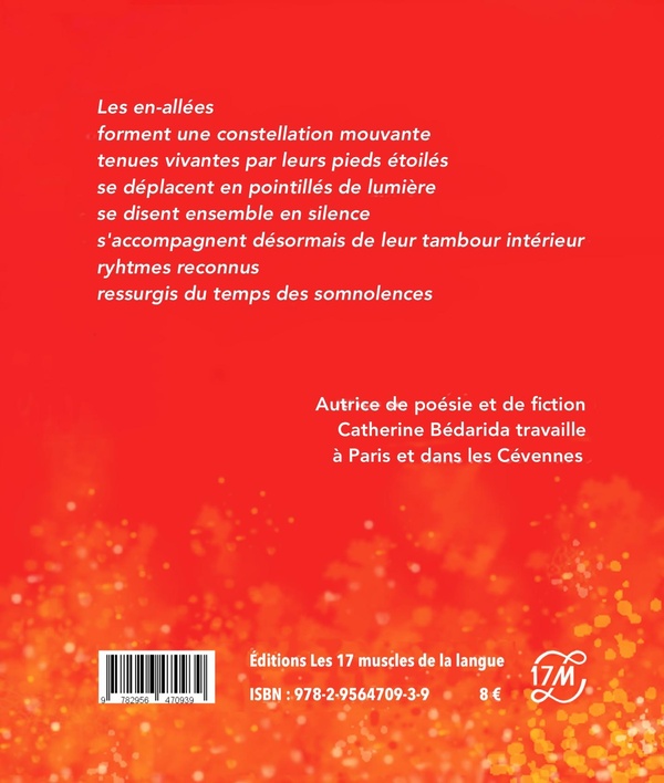 Quatrième de couverture de « LES EN-ALLEES - POEME »
