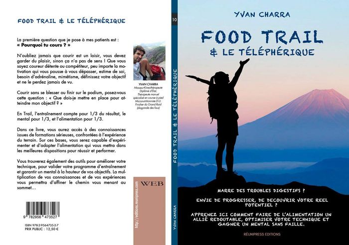 Couverture du livre « FOOD TRAIL ET LE TELEPHERIQUE » de Yvan Charra, librairie Les Contes Infusés à Corte