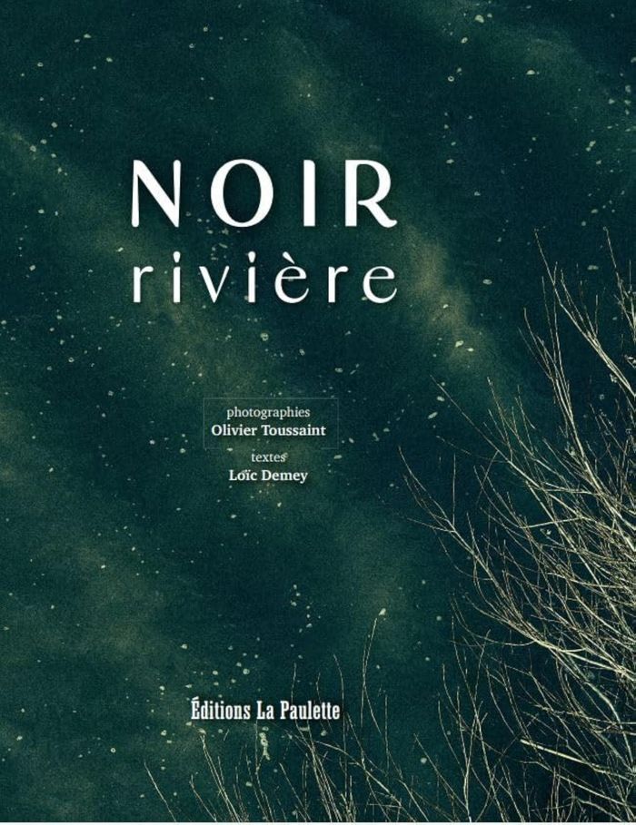 Couverture du livre « NOIR RIVIERE » de Toussaint/demey, librairie Les Contes Infusés à Corte