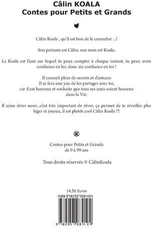 Quatrième de couverture de « CALIN KOALA »