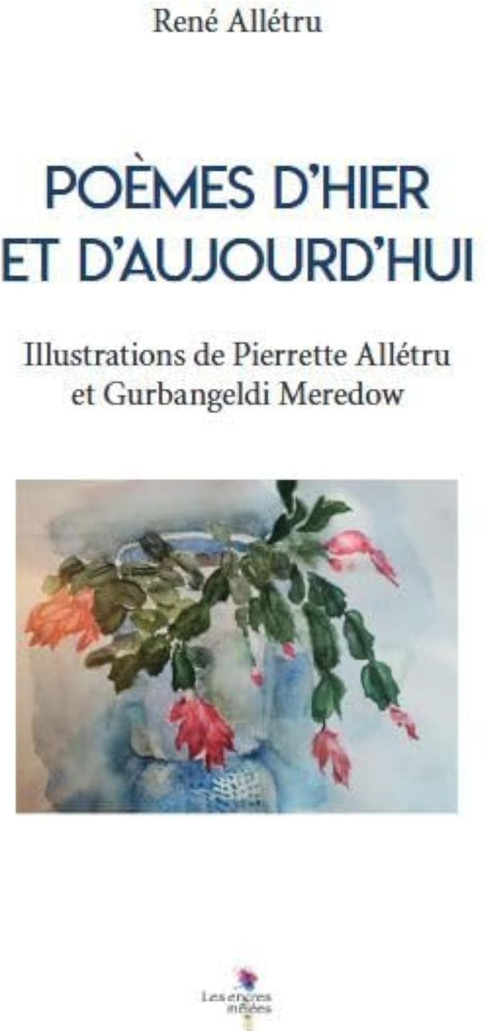 Couverture du livre « Poèmes d'hier et d'aujourd'hui » de René Allétru, librairie Les Contes Infusés à Corte