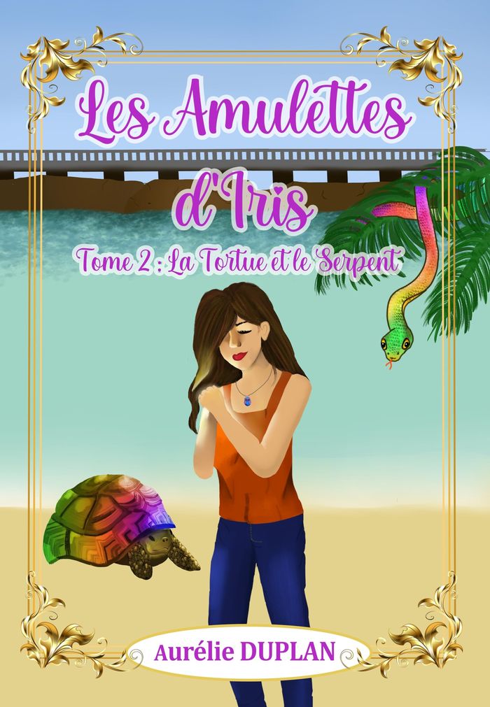 Couverture du livre « La tortue et le serpent » de Aurélie Duplan, librairie Les Contes Infusés à Corte