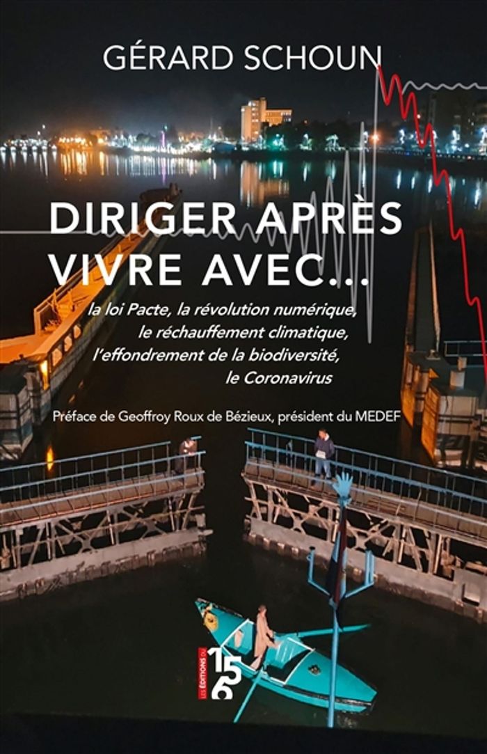 Couverture du livre « DIRIGER APRES, VIVRE AVEC ..... » de Gerard Schoun, librairie Les Contes Infusés à Corte