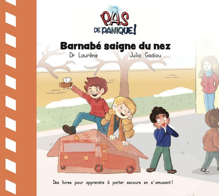 Couverture du livre « P.A.S de panique ! Barnabé saigne du nez » de Collectif, librairie Les Contes Infusés à Corte