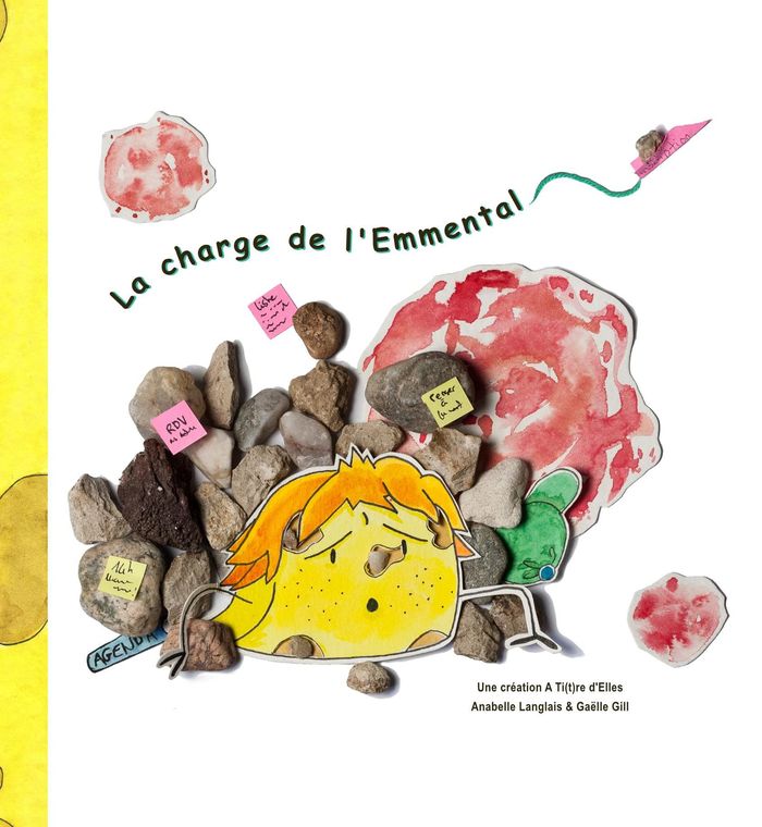Couverture du livre « LA CHARGE DE L'EMMENTAL » de Gill/langlais, librairie Les Contes Infusés à Corte