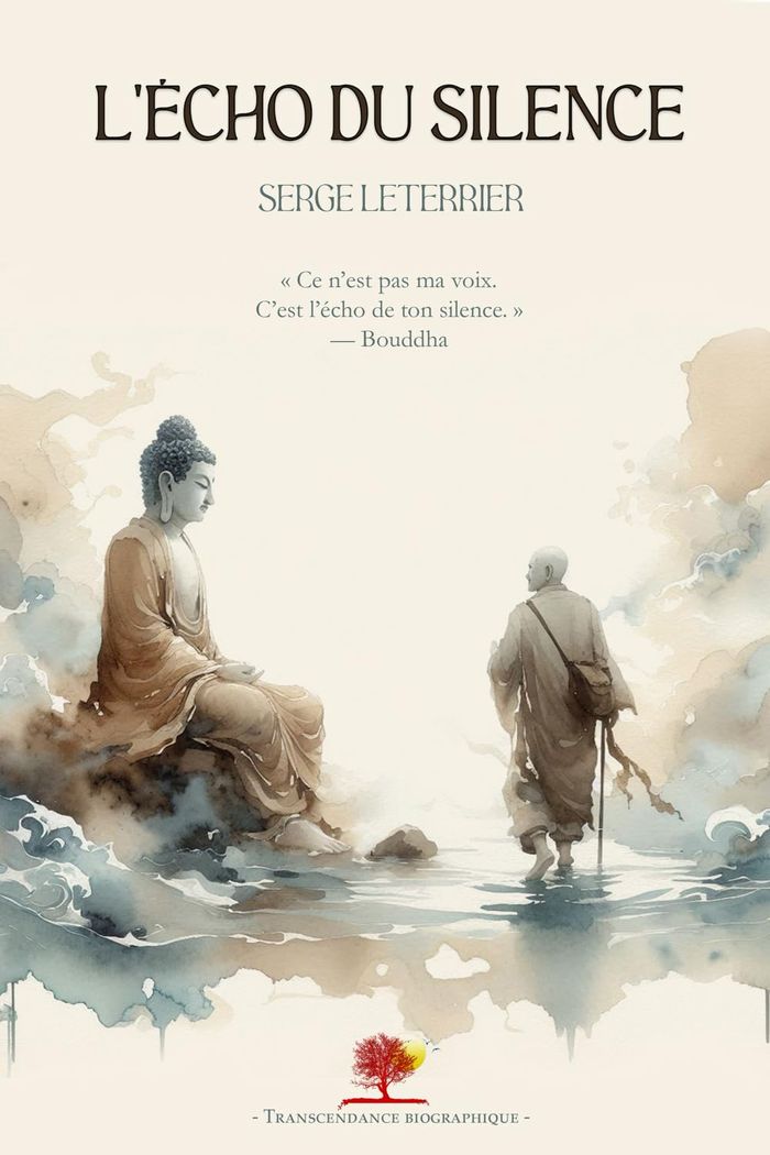 Couverture du livre « L' écho du silence » de Serge Leterrier, librairie Les Contes Infusés à Corte