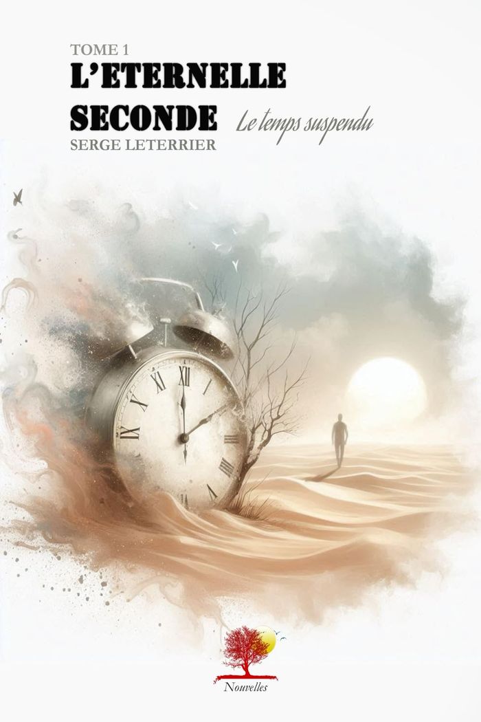 Couverture du livre « Le temps suspendu » de Serge Leterrier, librairie Les Contes Infusés à Corte