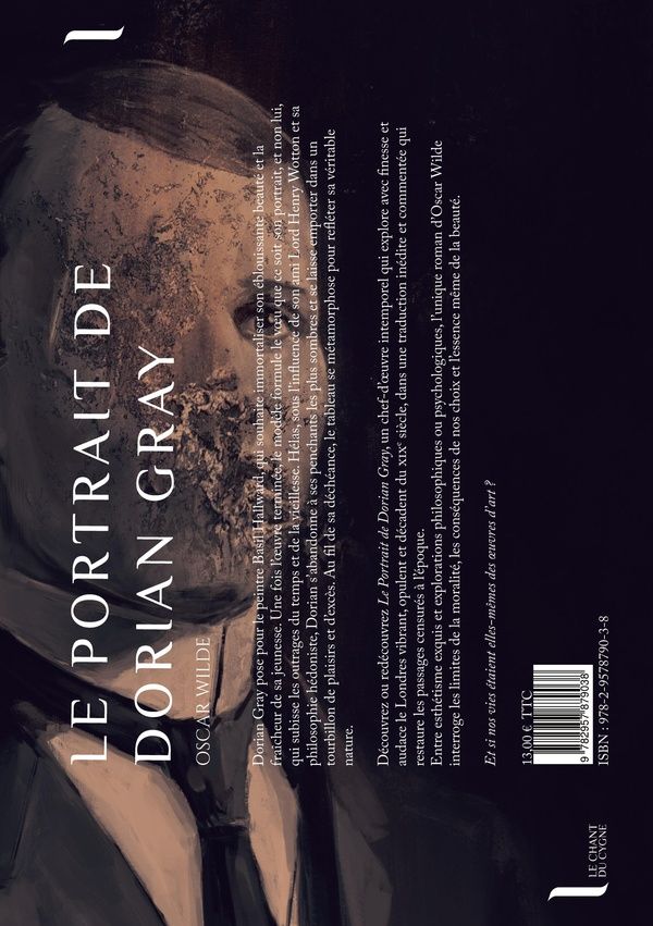 Quatrième de couverture de « Le portrait de Dorian Gray »