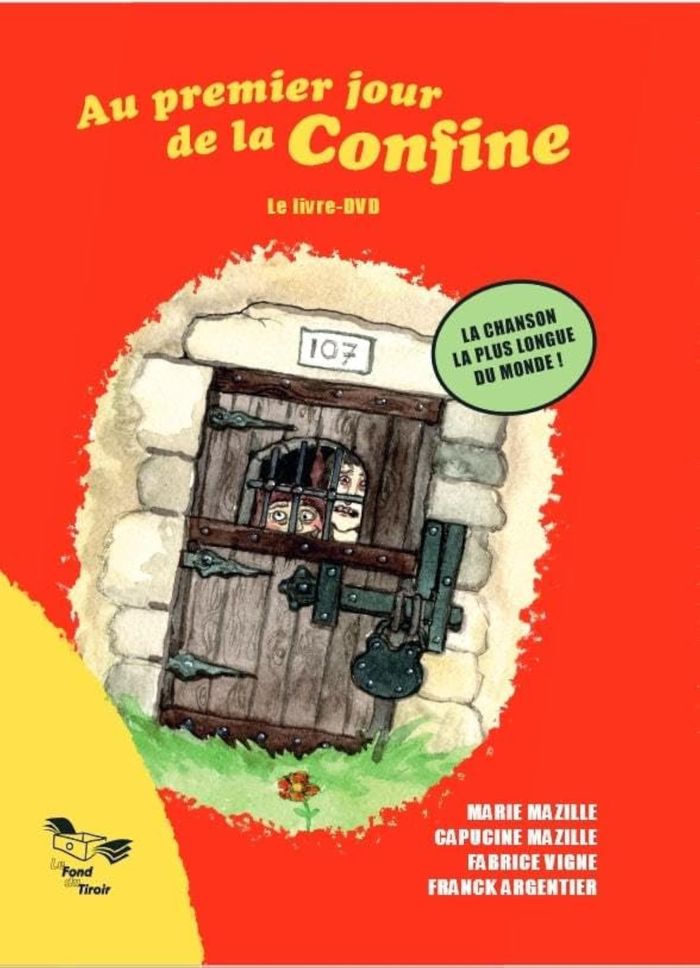 Couverture du livre « AU PREMIER JOUR DE LA CONFINE - LE LIVRE-DVD », librairie Les Contes Infusés à Corte