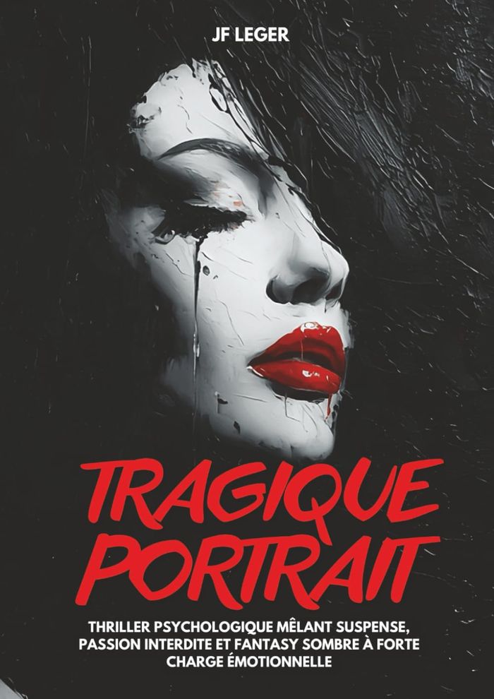 Couverture du livre « Tragique portrait », librairie Les Contes Infusés à Corte