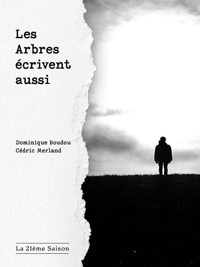 Couverture du livre « Les arbres écrivent aussi » de Dominique Boudou, librairie Les Contes Infusés à Corte