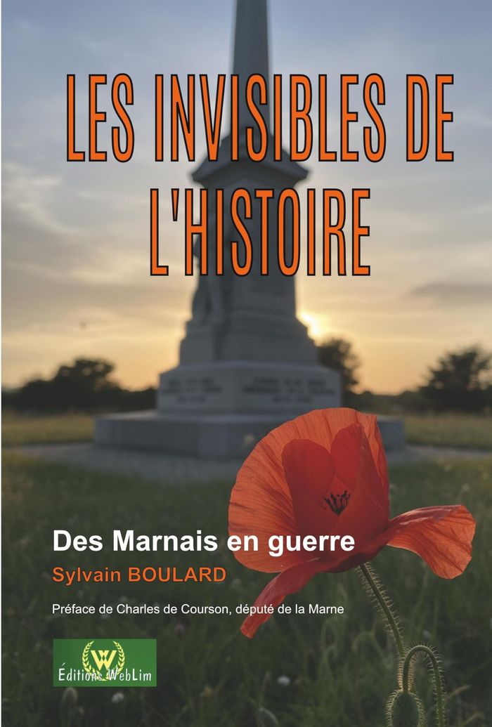 Couverture du livre « Les invisibles de l'histoire : des Marnais en guerre » de Sylvain Boulard, librairie Les Contes Infusés à Corte