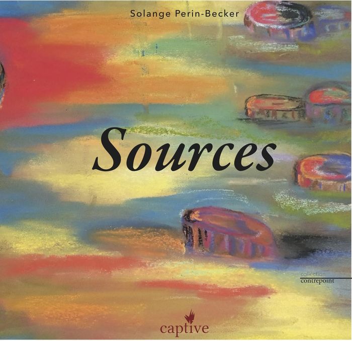 Couverture du livre « Sources » de Solange Perin-Becker, librairie Les Contes Infusés à Corte