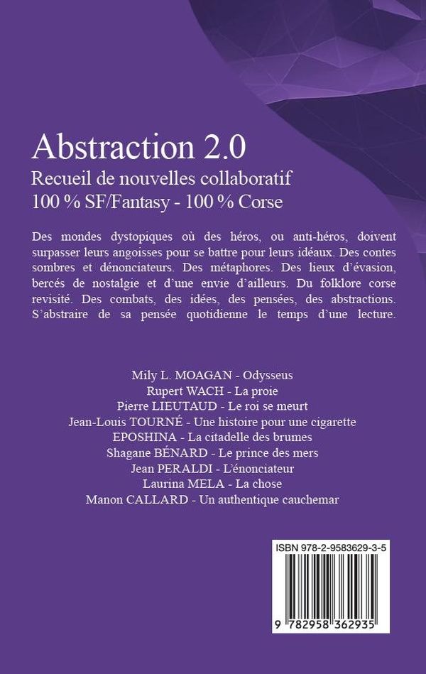 Quatrième de couverture de « ABSTRACTION 2.0 »