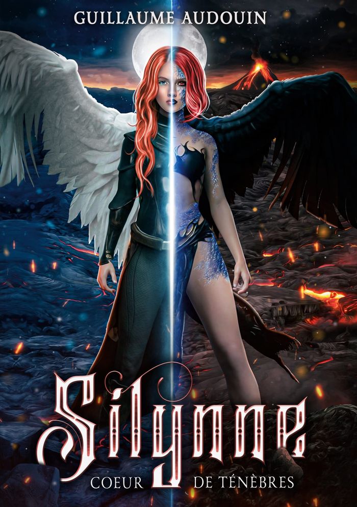 Couverture du livre « SILYNNE COEUR DE TENEBRES » de Guillaume Audouin, librairie Les Contes Infusés à Corte