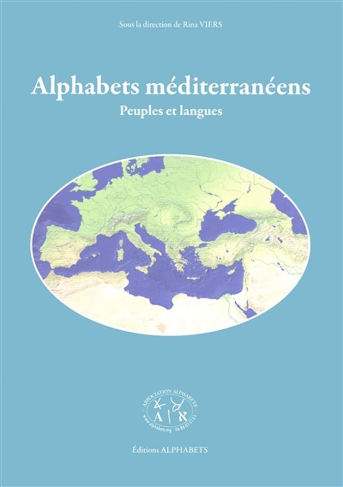 Couverture du livre « Alphabets méditerranéens : peuples et langues », librairie Les Contes Infusés à Corte